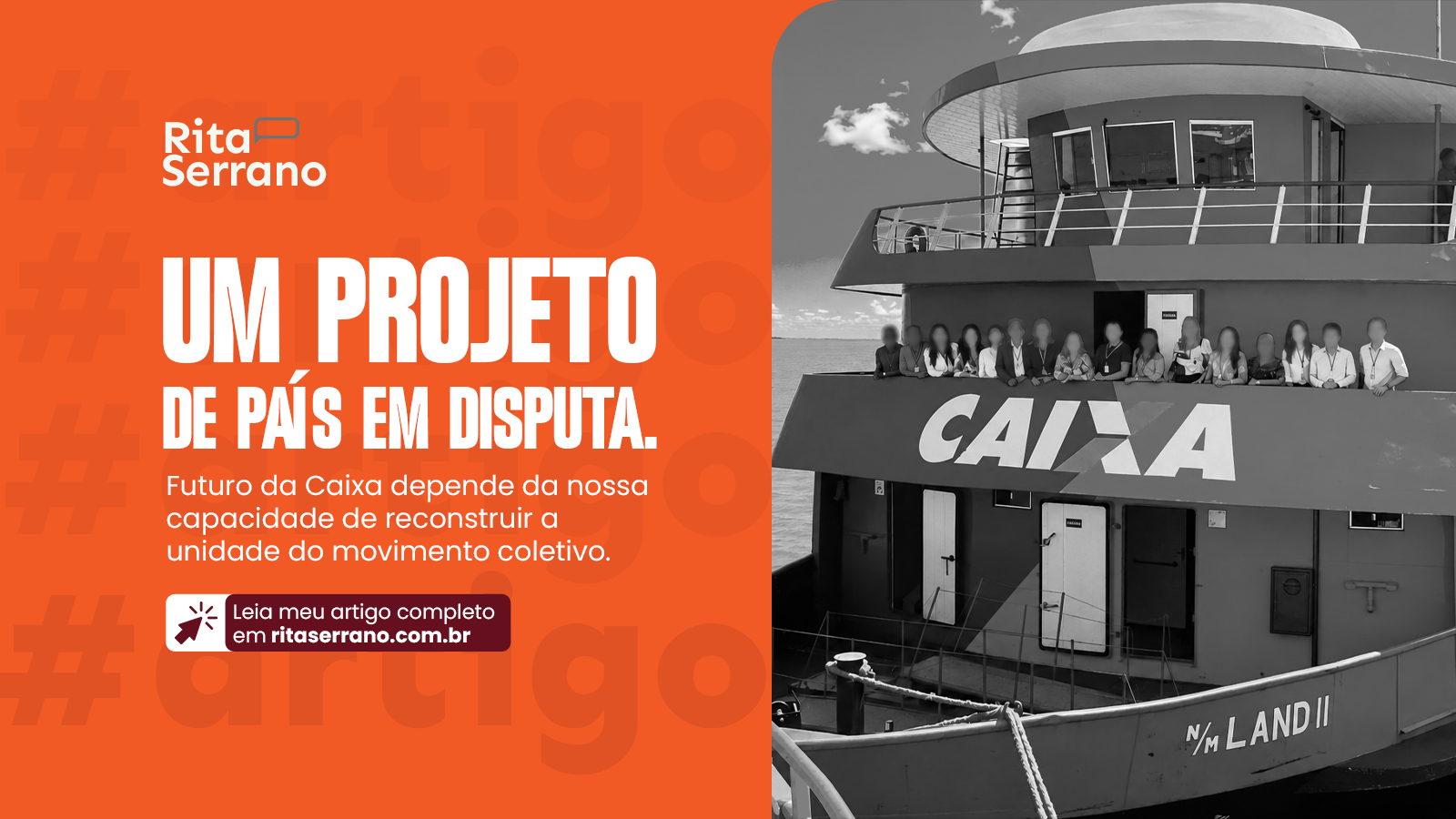 A Caixa, a unidade e o projeto de país que está em disputa